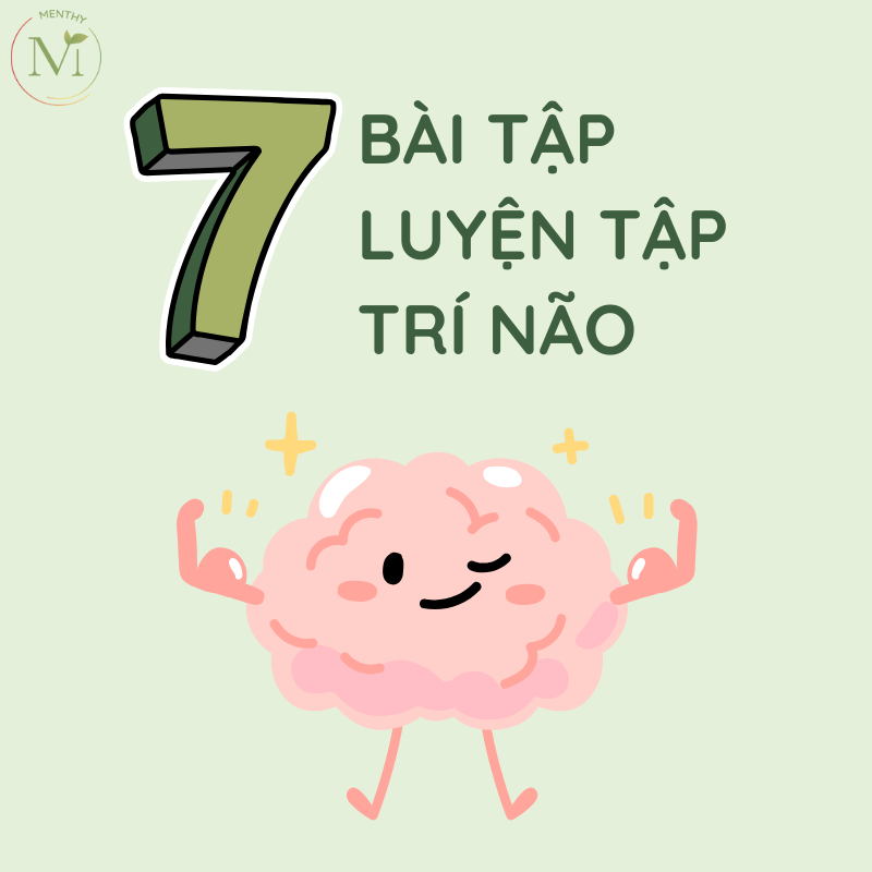 7 Bài Tập Trí Não Giúp Cải Thiện Trí Nhớ và Tập Trung